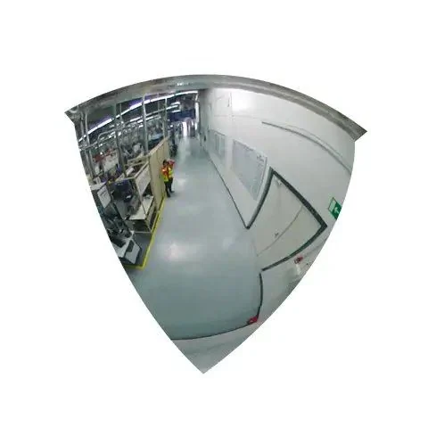 Rohové kontrolní zrcadlo Ø 60 cm